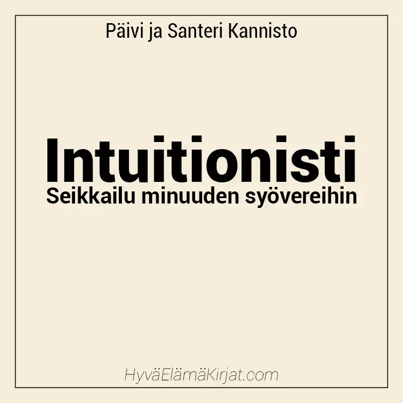 Intuitionisti Kirja Intuitionisti kansikuva
